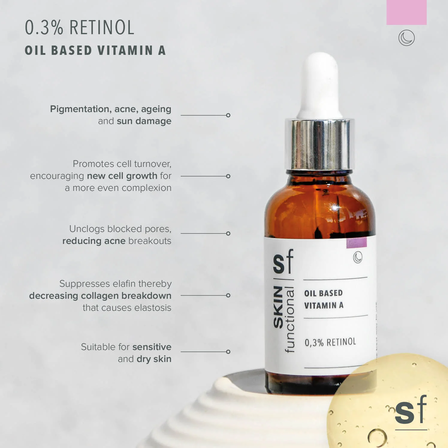 0,3% Retinol Oil Serum - Image 4