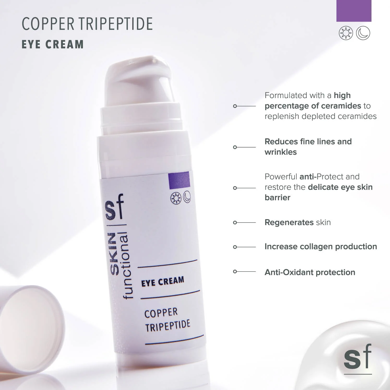 Copper Tripeptide Eye Cream - Image 4